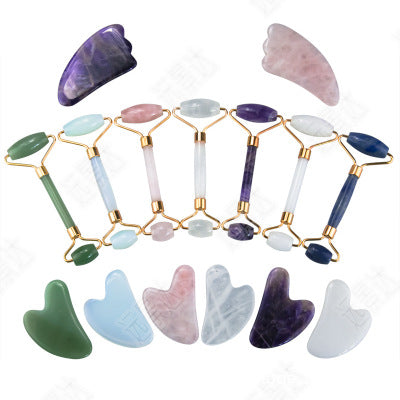 Gemmalina Rock-N-Roll Natural Gem Rollers and Gem Stones To Grow Young