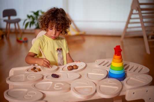 Wooden Tracing Board for Toddlers