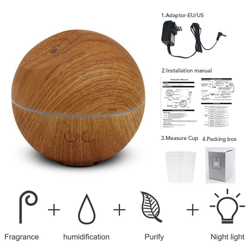 Wooden Design Cool Mist Humidifier