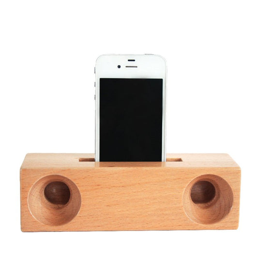 Wooden Mobile Phone Holder/Amplifier